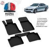 Türkmen Bmw 5 Serisi E39 1996-2003 4d Havuzlu Paspas - Siyah