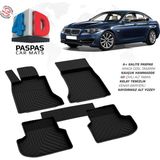 Türkmen Bmw 5 Serisi F10 X-Drive 4d Havuzlu Paspas 2013-2016 Arası - Siyah