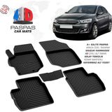 Türkmen Citroen C-Elysee 4d Havuzlu Paspas 2013 ve Üzeri - Siyah