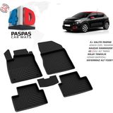 Türkmen Citroen C3 Hb 4d Havuzlu Paspas 2021 ve Sonrası - Siyah