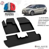 Türkmen Citroen C4 Spacetourer 4d Havuzlu Paspas 2018 ve Üzeri - Siyah