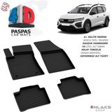 Türkmen Dacia Jogger 4d Havuzlu Paspas 2022 ve Üzeri - Siyah