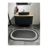 Türkmen Ev Tekstil Antrasit Jüt ,Hasır ,Desenli Halı ,Salon, Mutfak ,Yatak Odası , Halısı ,Kilim, Yolluk