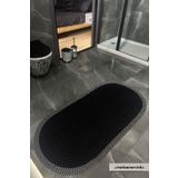 Türkmen Ev Tekstil Jüt Siyah ,Paspas, Banyo Paspası ,Kapı önü paspası, Balkon Paspası, Koridor Halısı ,Dekor