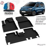 Türkmen Fiat Doblo 3 4d Havuzlu Paspas 2022 ve Üzeri - Siyah