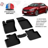 Türkmen Fiat Egea Sd 4d Havuzlu Paspas 2015 ve Sonrası - Siyah