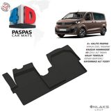 Türkmen Fiat Scudo-Ulysee 4d Havuzlu Paspas 2022 ve Üzeri - Siyah