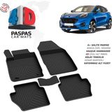Türkmen Ford Puma 4d Havuzlu Paspas 2019-2022 Arası - Siyah