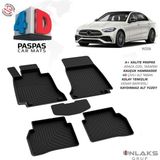 Türkmen Mercedes C Serisi W206 C200 4d Havuzlu Paspas 2022 ve Üzeri - Siyah