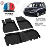 Türkmen Mercedes Citan 4d Havuzlu Paspas 2008 ve Üzeri - Siyah