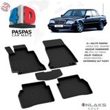 Türkmen Mercedes E Serisi W124 4d Havuzlu Paspas 1985-1995 Arası - Siyah