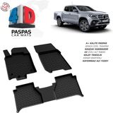 Türkmen Mercedes x Class - 4d Havuzlu Paspas 2018 ve Üzeri - Siyah