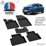 Türkmen Nissan Qashqai 3 - Dıesel 4d Havuzlu Paspas 2021 ve Üzeri - Siyah