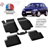 Türkmen Opel Astra G 4d Havuzlu Paspas 1998 ve Üzeri - Siyah