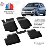Türkmen Opel Astra H Hbd Havuzlu Paspas 2004 ve Üzeri - Siyah