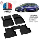 Türkmen Opel Astra K 4d Havuzlu Paspas 2015 ve Üzeri - Siyah
