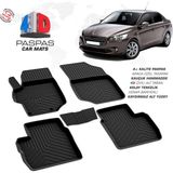 Türkmen Peugeot 301 4d Havuzlu Paspas 2013 ve Üzeri - Siyah