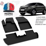 Türkmen Peugeot 5008 Gt-Line 4d Havuzlu Paspas 2017 ve Sonrası - Siyah