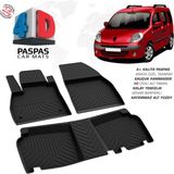 Türkmen Renault Kangoo 4d Havuzlu Paspas 2008 ve Üzeri - Siyah
