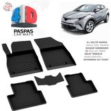 Türkmen Toyota C-Hr - 4d Havuzlu Paspas 2016 ve Üzeri - Siyah