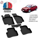 Türkmen Vw Bora 4d Havuzlu Paspas 1998-2006 Arası - Siyah