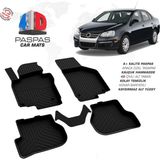 Türkmen Vw Jetta 5 4d Havuzlu Paspas 2005-2010 Arası - Siyah