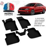 Türkmen Vw Jetta 6 4d Havuzlu Paspas 2011 ve Üzeri - Siyah