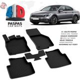 Türkmen Vw Passat B8.5 4d Havuzlu Paspas 2019 ve Üzeri - Siyah