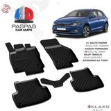 Türkmen Vw Polo 6 4d Havuzlu Paspas 2017-2021 Arası - Siyah