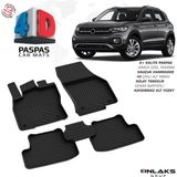 Türkmen Vw T-Cross 4d Havuzlu Paspas 2019 ve Üzeri - Siyah