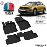 Türkmen Vw T-Roc 4d Havuzlu Paspas 2017 ve Üzeri - Siyah