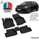 Türkmen Vw Taigo 4d Havuzlu Paspas 2021 ve Üzeri - Siyah