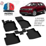 Türkmen Vw Tiguan 2 4d Havuzlu Paspas 2016 ve Üzeri - Siyah