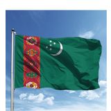 Türkmenistan Bayrağı 50*75 Cm