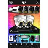 TURKNO 6 Kameralı Navie 2 İç Kamera Set 320 GB HDD Full HD Renkli Gece Görüşlü Güvenlik Kamerası Sistemi