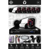 TURKNO 6 Kameralı Pania 6 Dış Kamera Set HDD'siz Full HD Gece Görüşlü Güvenlik Kamerası Sistemi