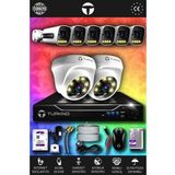 TURKNO 8 Kameralı Navie 2 İç Kamera Set 320 GB HDD Full HD Renkli Gece Görüşlü Güvenlik Kamerası Sistemi