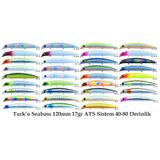 Turko Seabass TR-05 120 mm 17 gr ATS Sistem Rapala Maket Balık