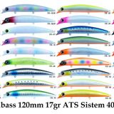 Turko Seabass TR-89 120 mm 17 gr ATS Sistem Rapala Maket Balık