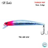 Turko TK-89 90 mm 5,4 gr Kurşun Arkası Rapala Maket Balık