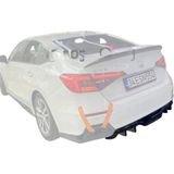 Türkset Honda Civic Fe1 2022 Difüzör (Plastik)