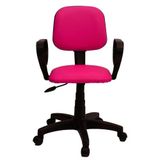 Türksit Kozmo Eko Kumaş Pembe Çalışma Koltuğu