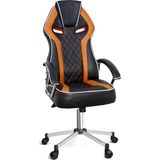 Türksit Optimus Beyaz Oyuncu Koltuğu Ergonomik Tasarım ve Konforlu Destek ile Metal Malzeme - Turuncu