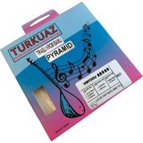 Turkuaz BD522 0.22 mm Pyramid + Traşlı Krom Bamlı Takım Tel Uzun Sap Bağlama Teli 022