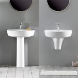 Turkuaz Bella Banyo Lavabo 45*55 cm (Bella Uzun Ayaklı)