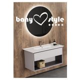 Turkuaz Blue Etajer Uyumlu 80x47 cm Lavabo