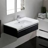 Turkuaz Cerastyle Anova Etajer Uyumlu Beyaz Lavabo 80X50 Cm 090700-U
