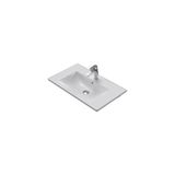 Turkuaz Cerastyle Arte Plus Etajerli Lavabo 75*45 cm - Beyaz