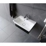 Turkuaz Cerastyle Blue Etajerli Lavabo 60*38 Cm (Seramik Kapak Dahil)