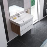 Turkuaz Cerastyle Duru Etajer Uyumlu Lavabo 60x40 CM